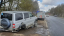 «Машина в угоне»: в Брагино после столкновения разнесло по дороге УАЗ и «Хонду». Пострадал ребенок