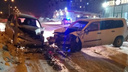 В новогоднюю ночь 16-летняя девушка пострадала в ДТП на улице Связистов