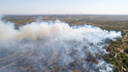 В Волгоградской области второй день горит Волго-Ахтубинская пойма