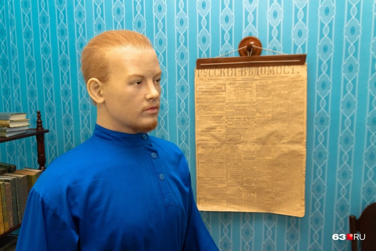 В музее «поселили» восковую фигуру 19-летнего Володи Ульянова