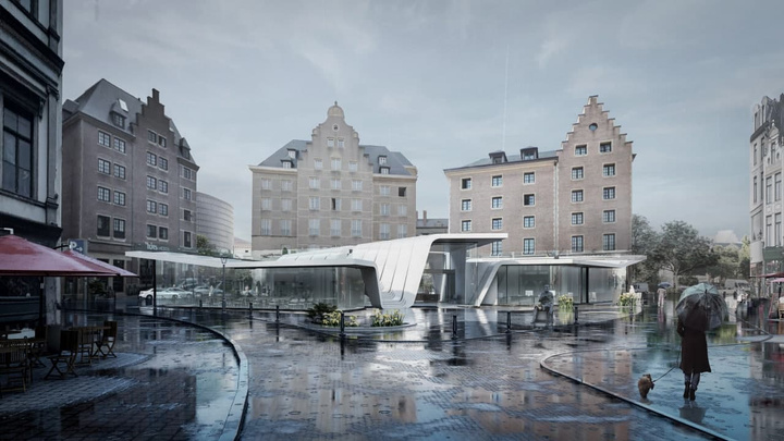 Студент СФУ придумал здание в форме ириса и стал одним из лучших на архитектурном конкурсе в Бельгии