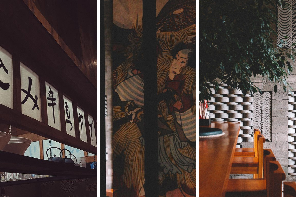 «Кико бар» интересен своим дизайном с рисунками на стенах и деревьями посреди зала