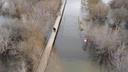 Паводок подбирается к городу. Мост через Кудьму затопило в Кстовском районе