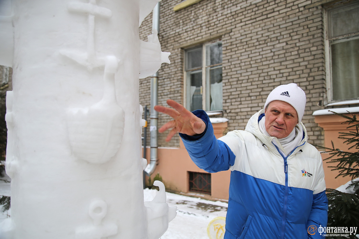 Ускользающая красота. Как снежный скульптор создаёт Петербург в миниатюре у  себя во дворе - 22 февраля 2021 - ФОНТАНКА.ру