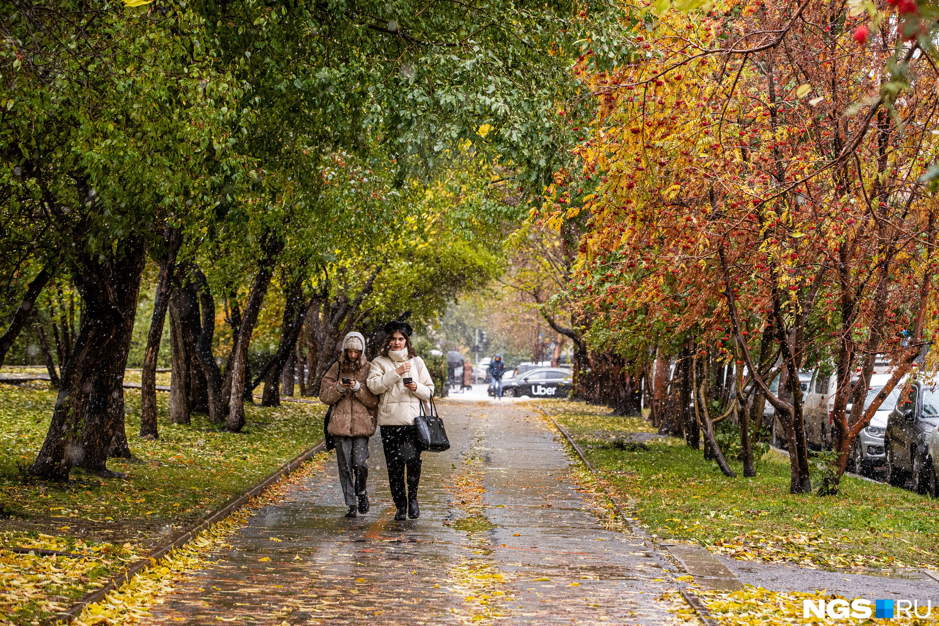 новосибирск осенью фото