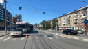 В центре Новосибирска столкнулись автобус и троллейбус — пассажиры в больнице