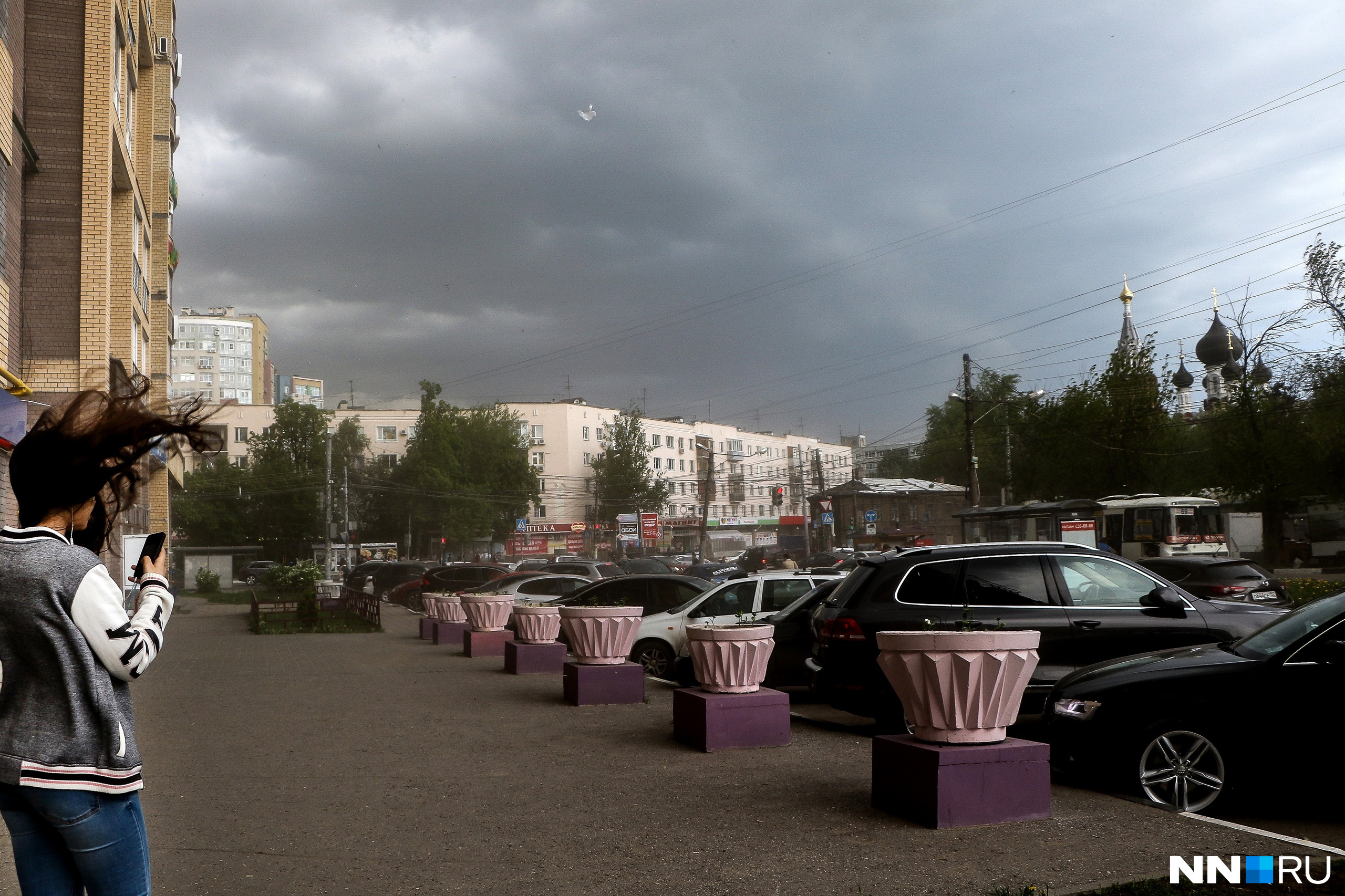 Штормовое предупреждение. Порывистый ветер накроет Нижегородскую область в ближайшие часы