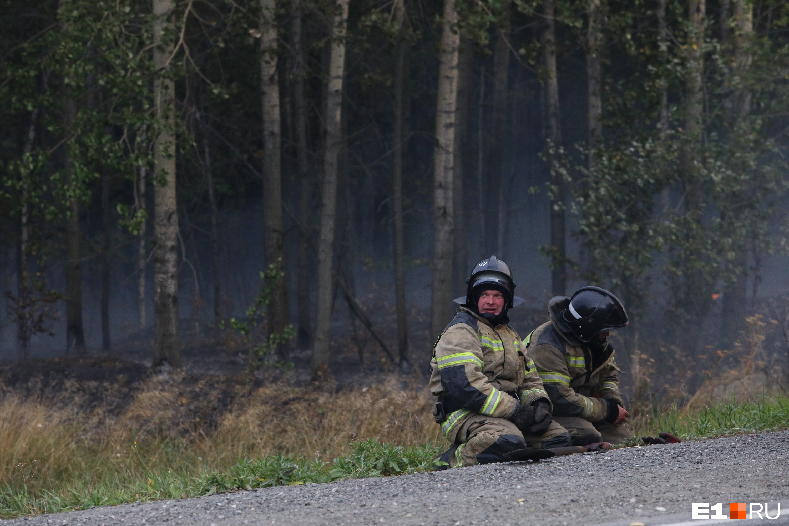 Тушили возгорания в лесу в Волчихе около 200 человек