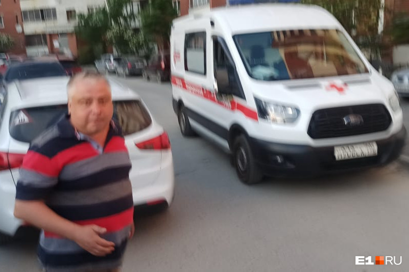 Фото Кузьмина, которое члены медбригады успели сделать на месте потасовки