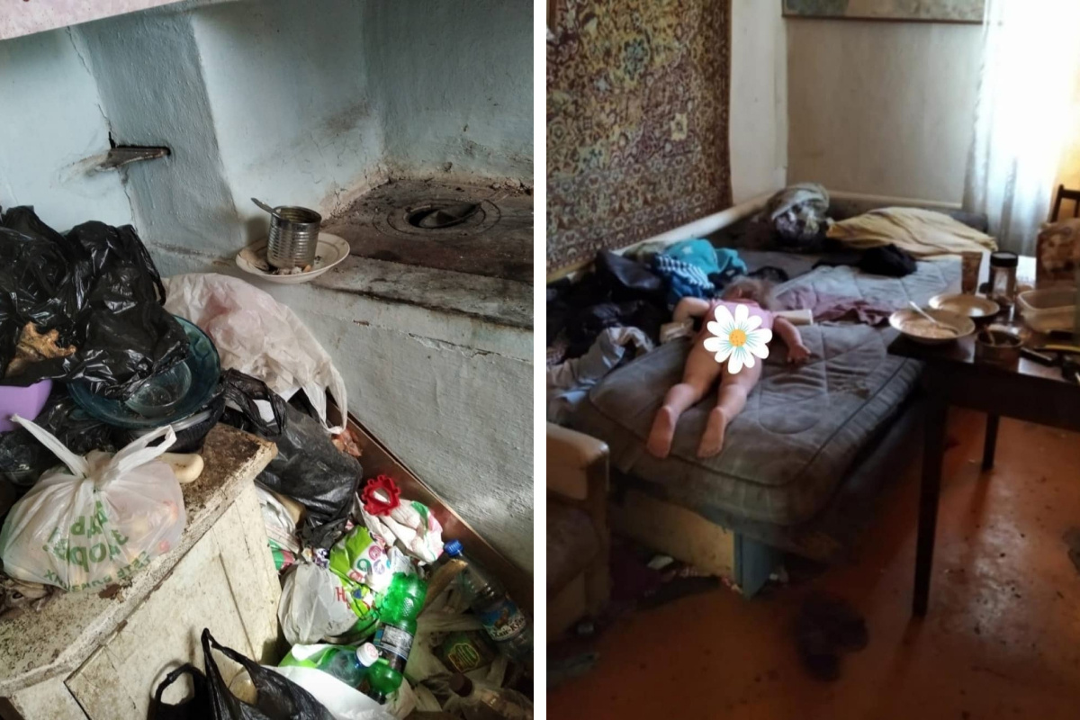 Московские волонтеры сообщают, что девочки жили в таких условиях Московские волонтеры сообщают, что девочки жили в таких условиях