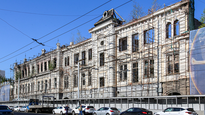 В Уфе приступили к восстановлению сгоревшего памятника архитектуры в центре города