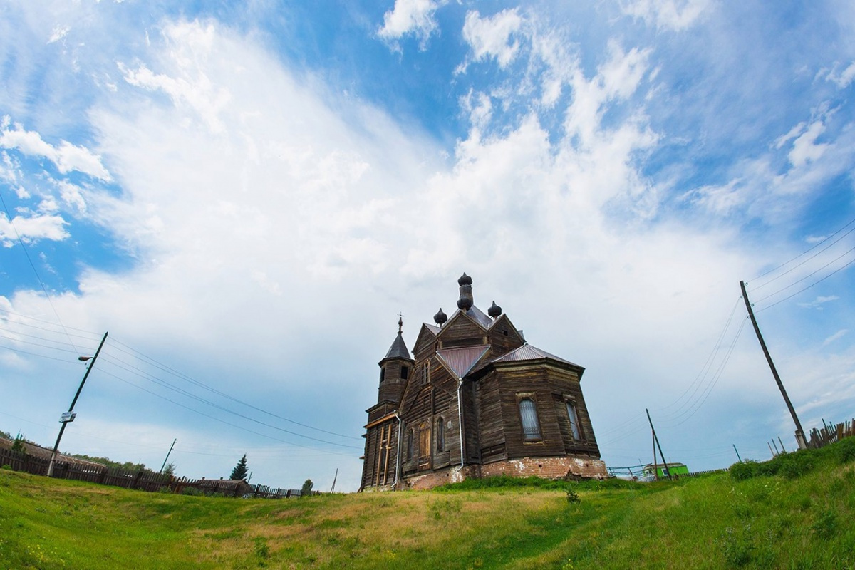 Деревня Барабаново Красноярский край