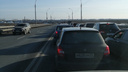 «Весь архангельский "МКАД" стоит»: из-за аварии на Краснофлотском мосту собралась огромная пробка