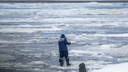 На Красной Глинке два рыбака провалились под лед