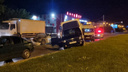 На Богдана Хмельницкого «Ниссан» врезался в грузовик — есть пострадавшие