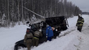 Трое молодых людей погибли в столкновении Toyota с грузовиком в Архангельской области