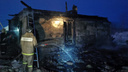 В Новосибирской области ночью при пожаре погибли трое мужчин