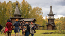 В Академгородке построили средневековую деревню