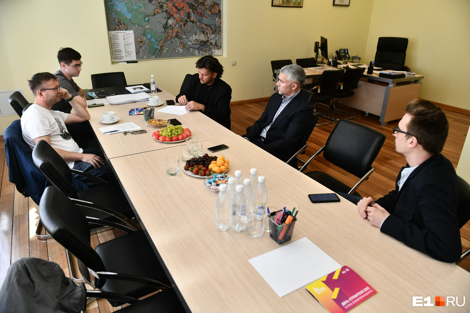 Рустам Галямов на посту вице-мэра впервые встретился с журналистами
