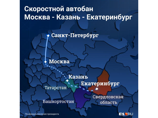 Новая трасса москва казань как пройдет карта