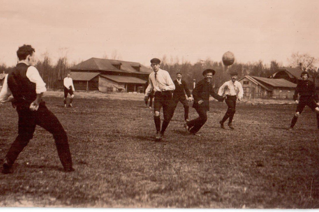 тренировка команды "Спорт" 1908 год