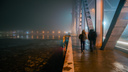 По ночам Северодвинский мост снова закрывают для транспорта из-за ремонта