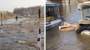 Отрезанный от города поселок и автобус на воде: как жители Новосибирской области борются с паводком
