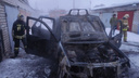 Не пытался выбраться: в Ярославле в машине сгорел мужчина