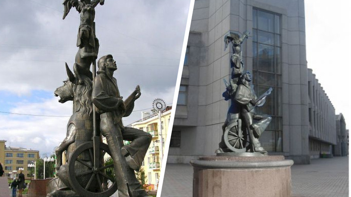 Красноярский музыкальный театр высказался против установки у себя скульптуры «Бременские музыканты»