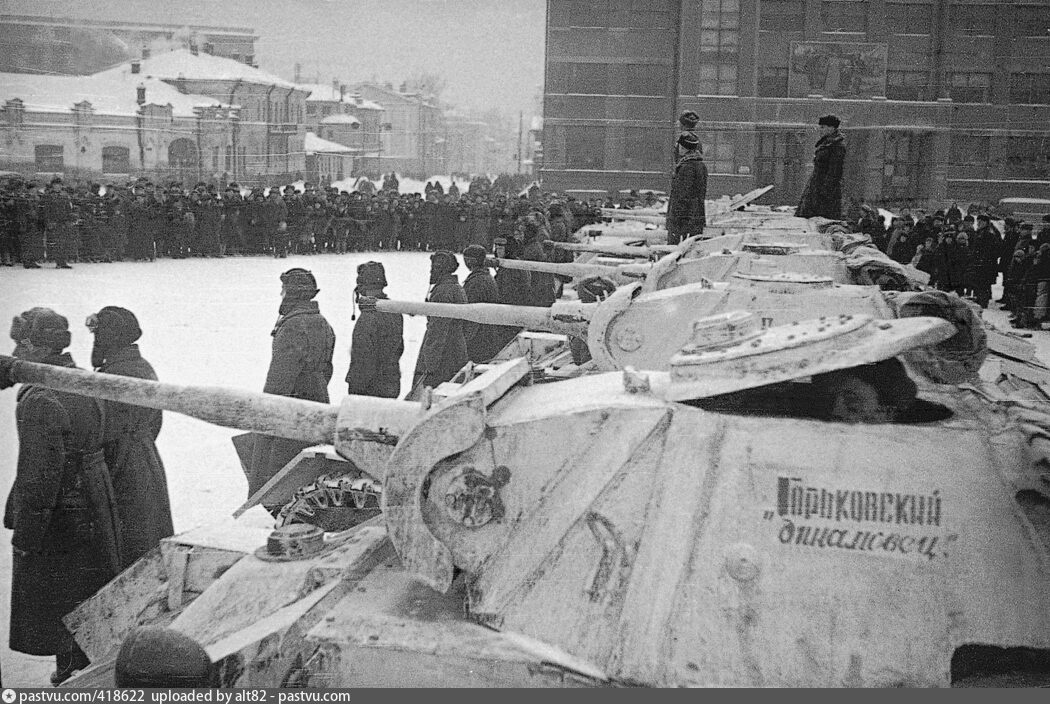 Танковая колонна «Горьковский динамовец», 1942
