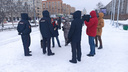 В Архангельске началась несогласованная акция сторонников Алексея Навального