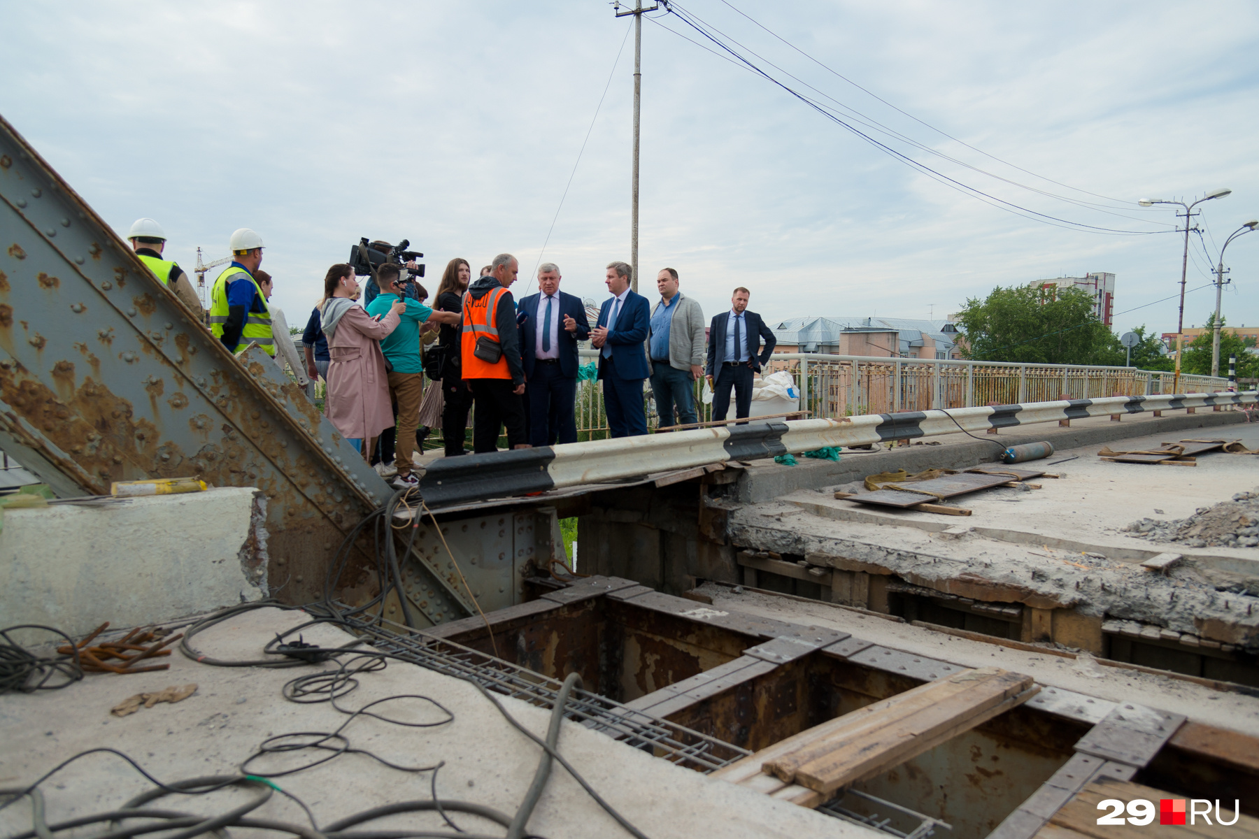 Что строят в соломбале у кузнечевского моста