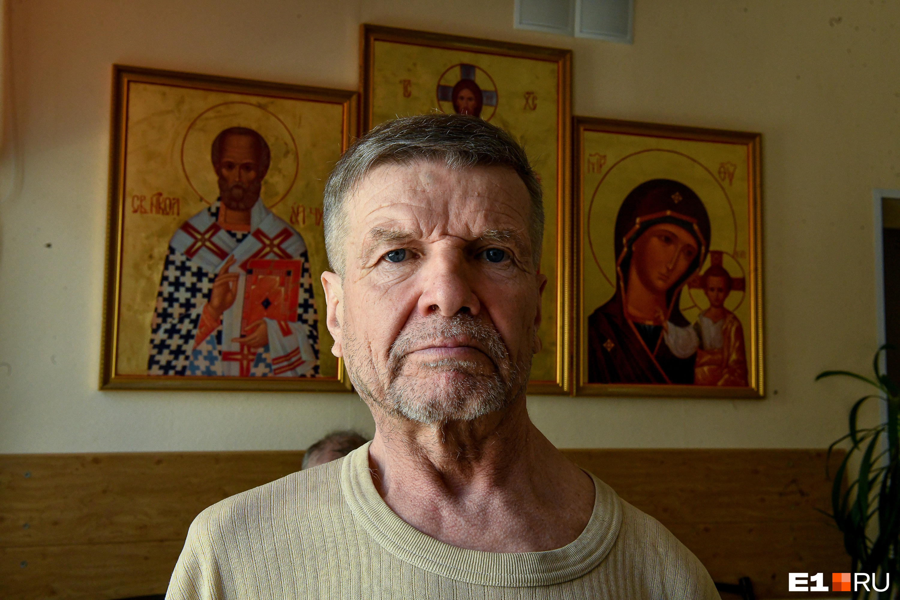 Юрий Михайлович после стрижки