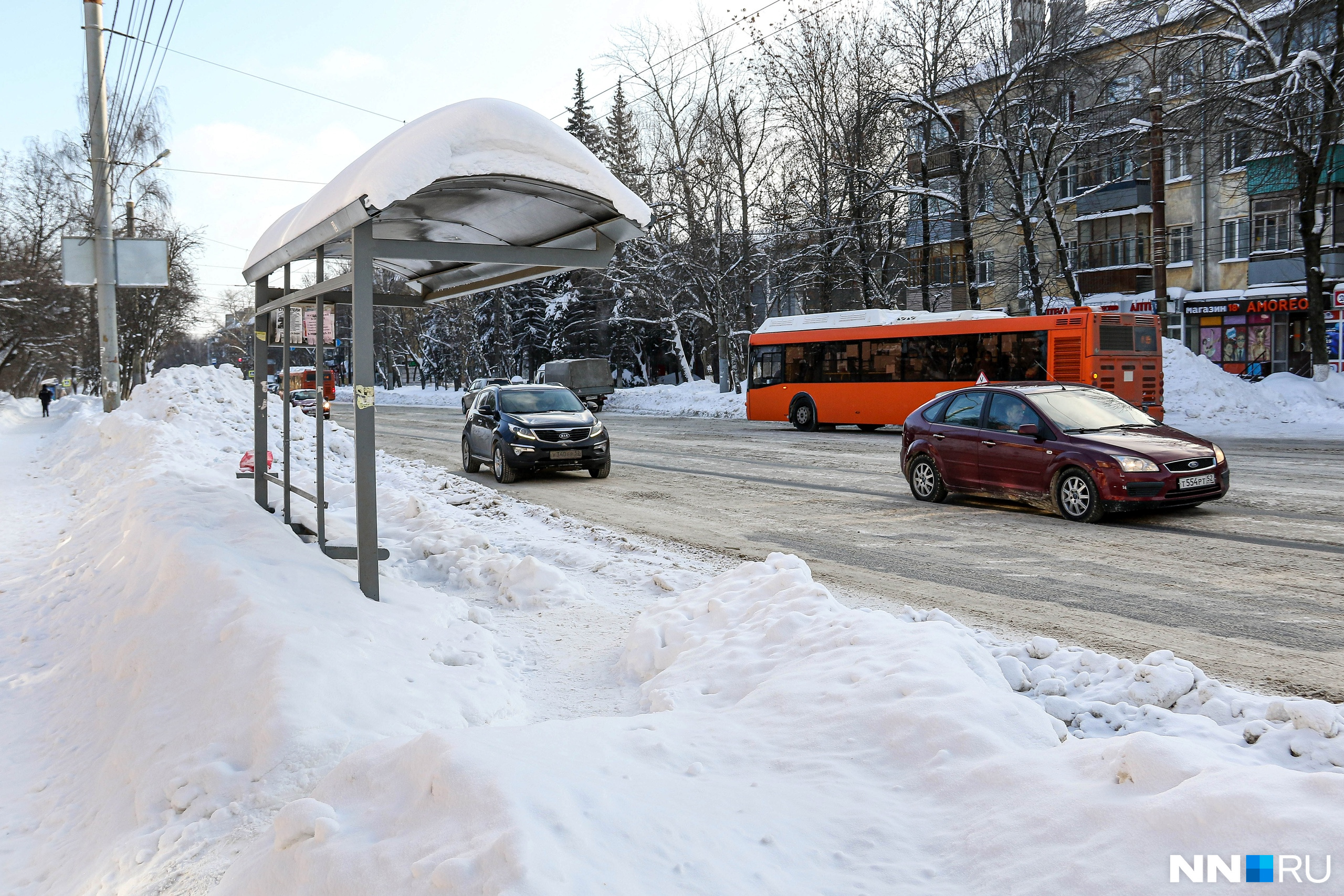 В москве не чистят снег