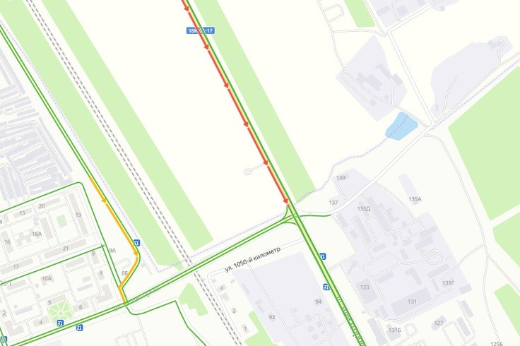 Свободной для движения оставили дорогу в центр города Свободной для движения оставили дорогу в центр города