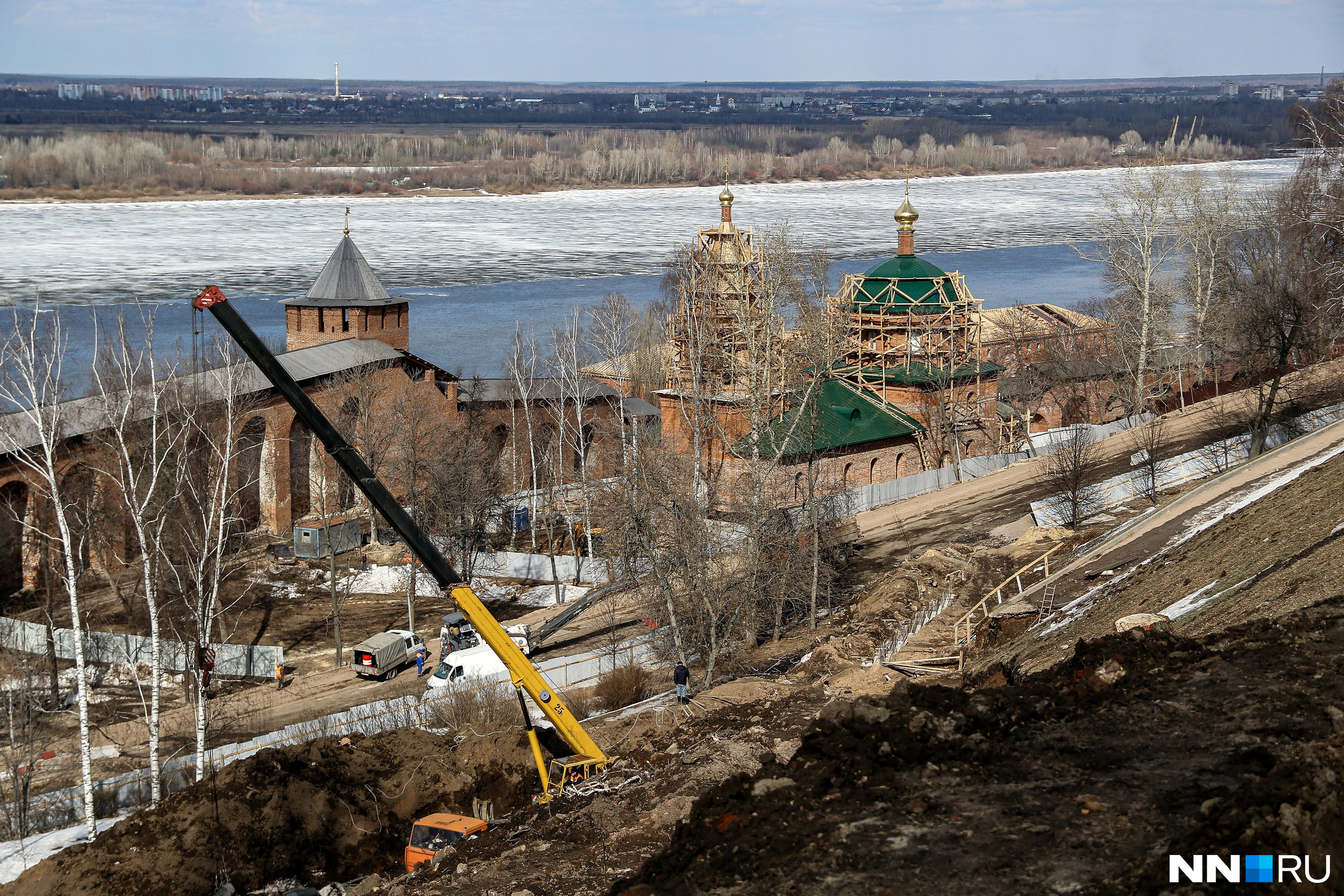 За похищенный кабель при ремонте Нижегородского кремля накажут реставраторов