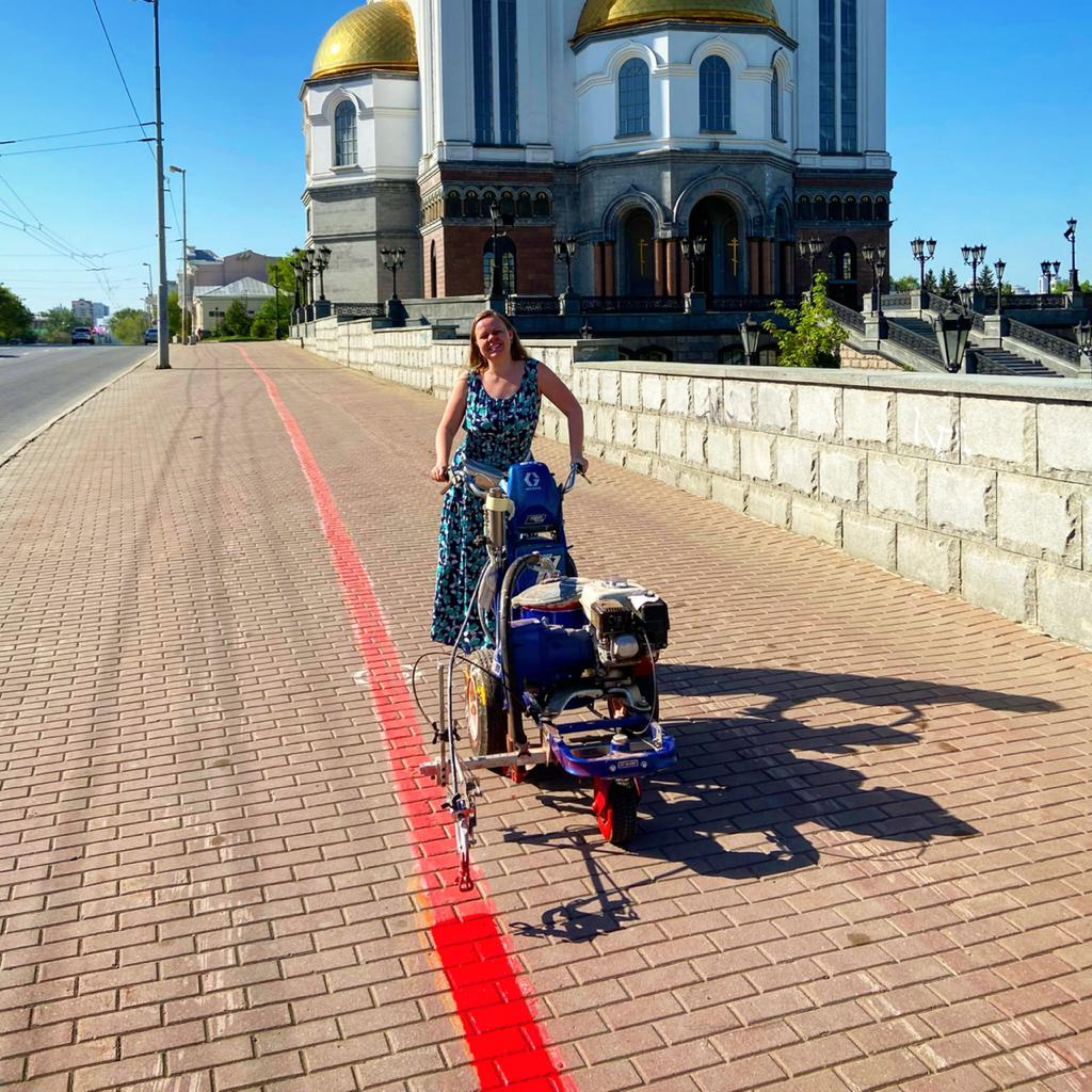 Вилена на очередном обновлении красной линии Вилена на очередном обновлении красной линии