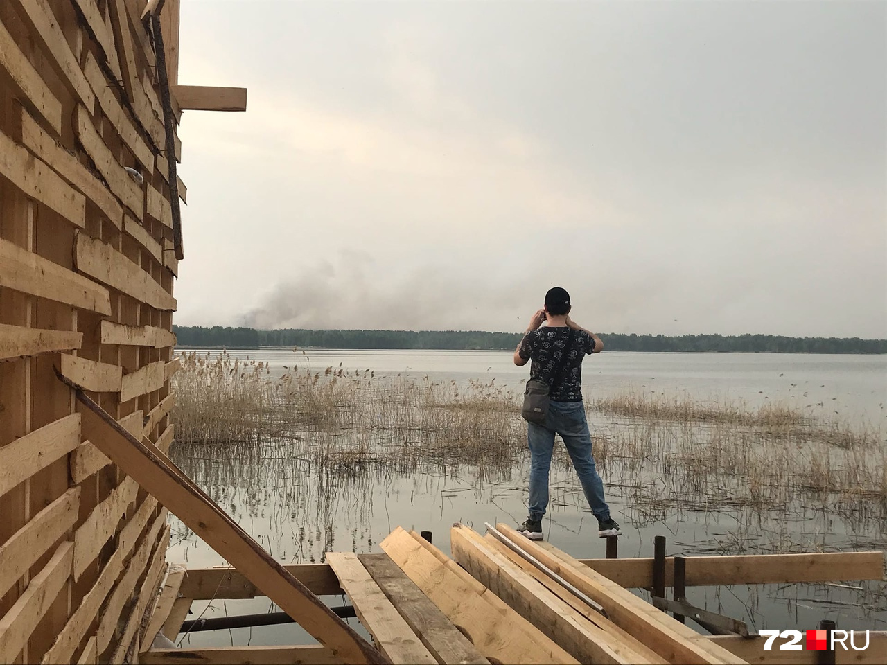 Вот так Артур вел прямую трансляцию с места ЧП Вот так Артур вел прямую трансляцию с места ЧП