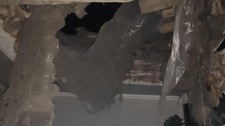 В кемеровской квартире рухнул потолок. СК возбудил уголовное дело