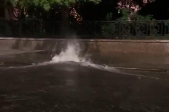 Напор воды спал Напор воды спал