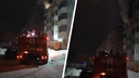 На Тульской произошел пожар на шестом <nobr class="_">этаже —</nobr> над домом заметили столб дыма