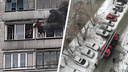 В Новосибирске подросток выбрался из горящей квартиры на 8 этаже по балконам — у него уже дымилась одежда