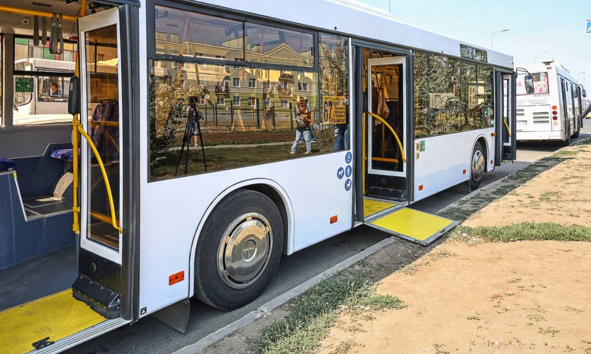 Новые автобусы пока используются только на отдельных маршрутах
