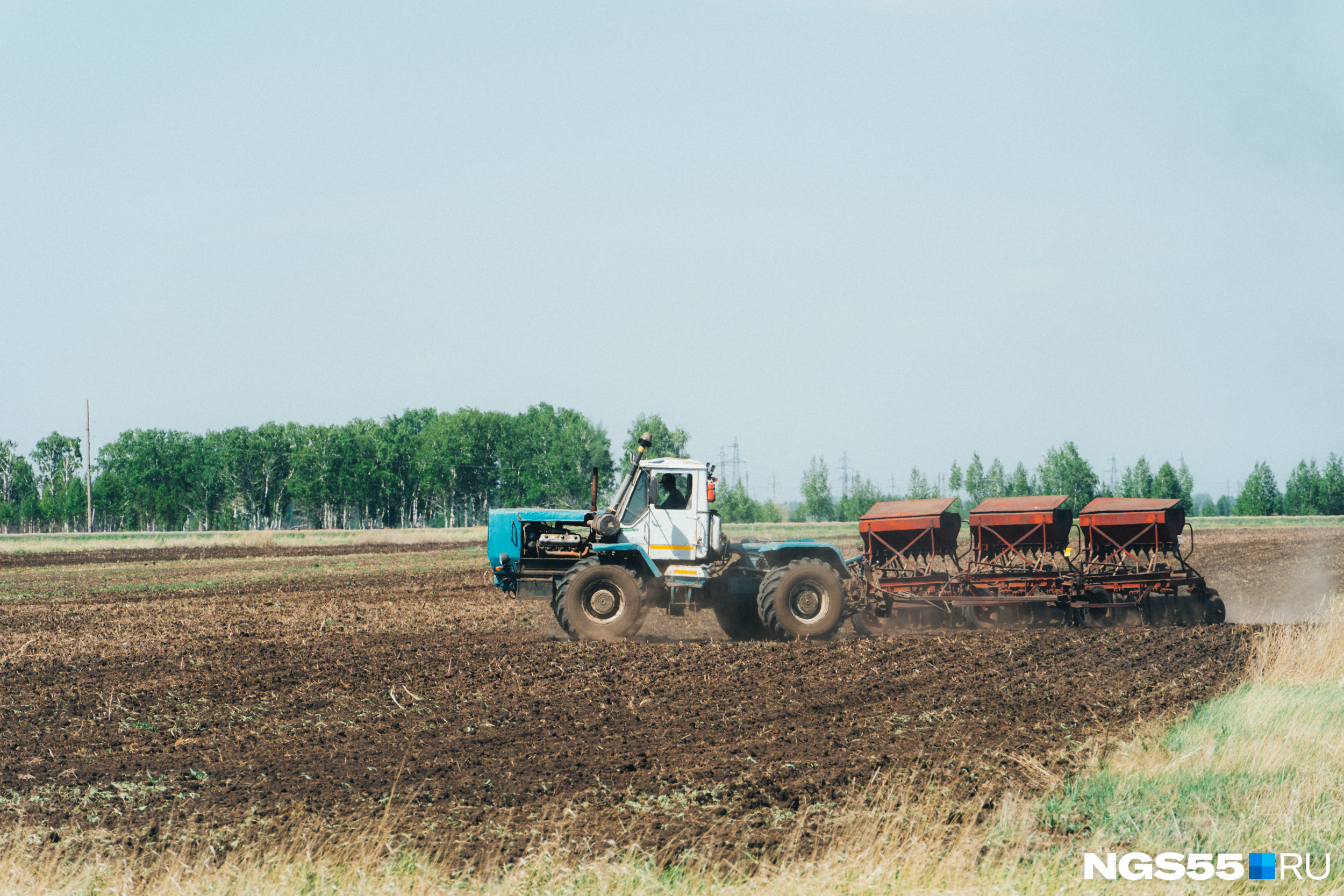 Сельское хозяйство — основная и ведущая сфера деятельности в районах Омской области