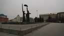 На площади Ленина выставили ограждения