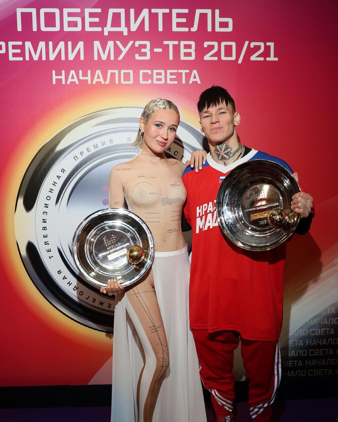 Голая» Клава Кока оправдалась перед фанатами за слишком откровенный образ  на «Премии МУЗ-ТВ» - 6 июня 2021 - e1.ru