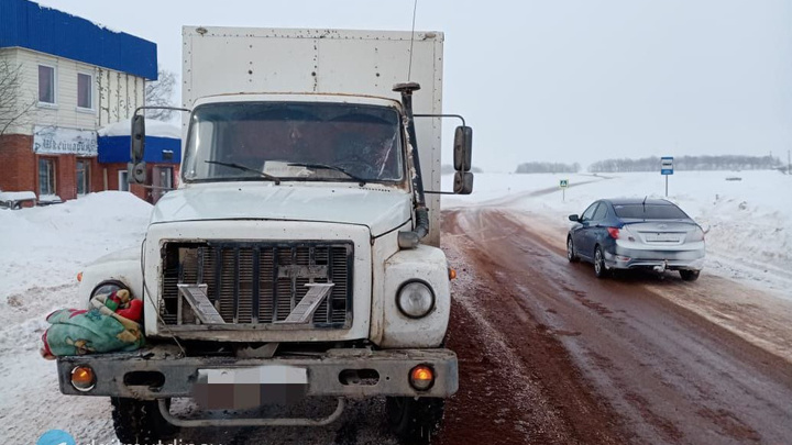 В Башкирии грузовик насмерть сбил пенсионерку