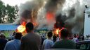 «Арендаторы плакали на пепелище»: в Ярославской области сгорел рынок