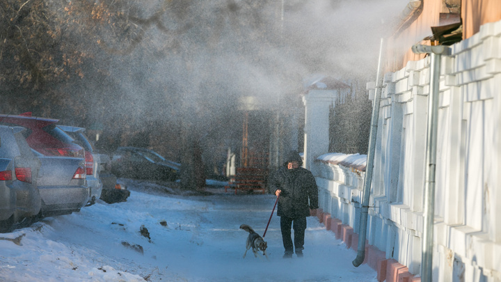 В ночь на 14 января на Красноярск обрушится сильный ветер