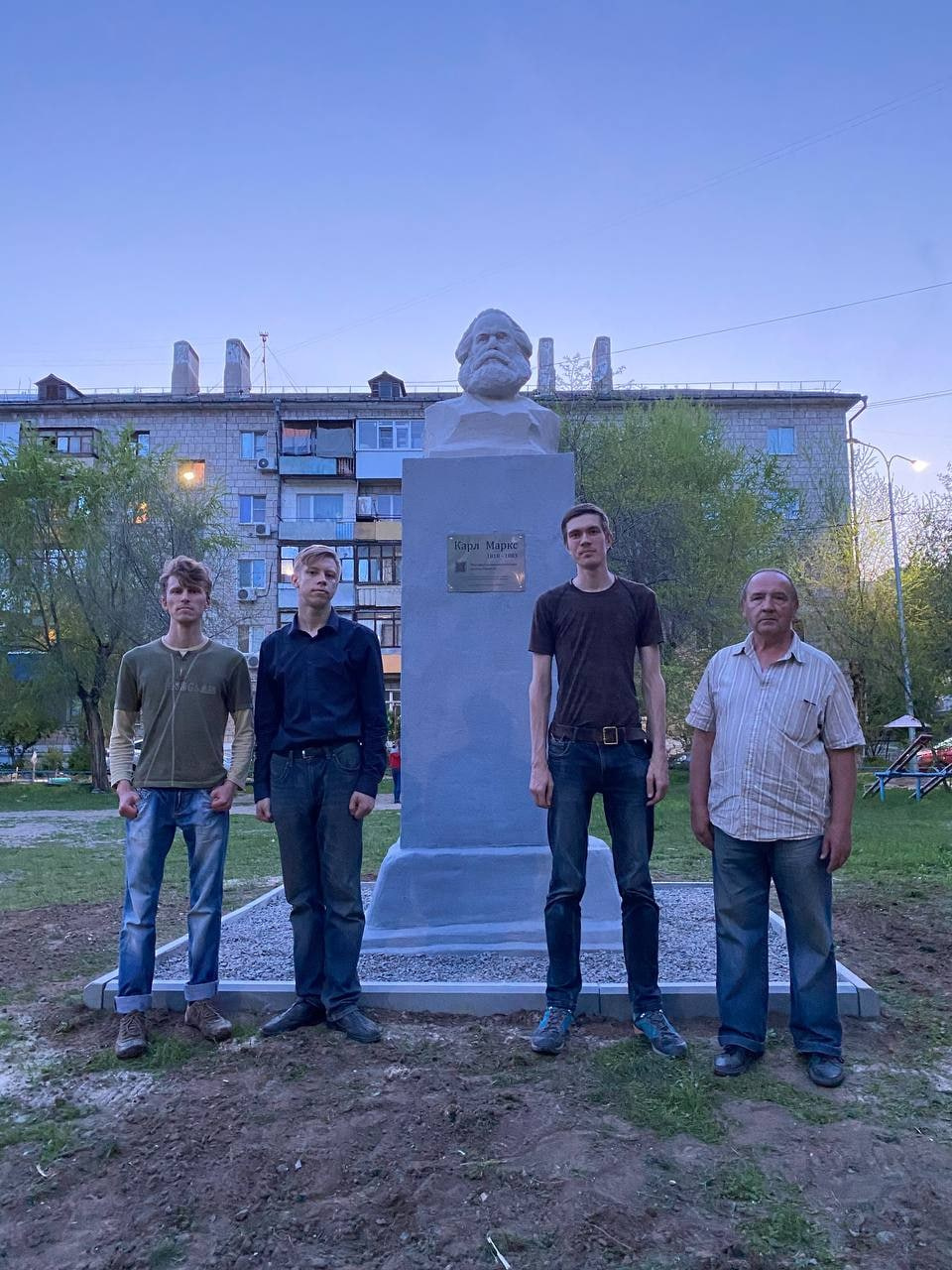 А таким памятник стал сейчас